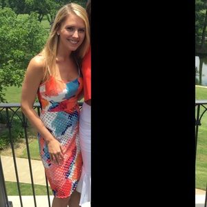 Trina Turk Spaghetti strap dress